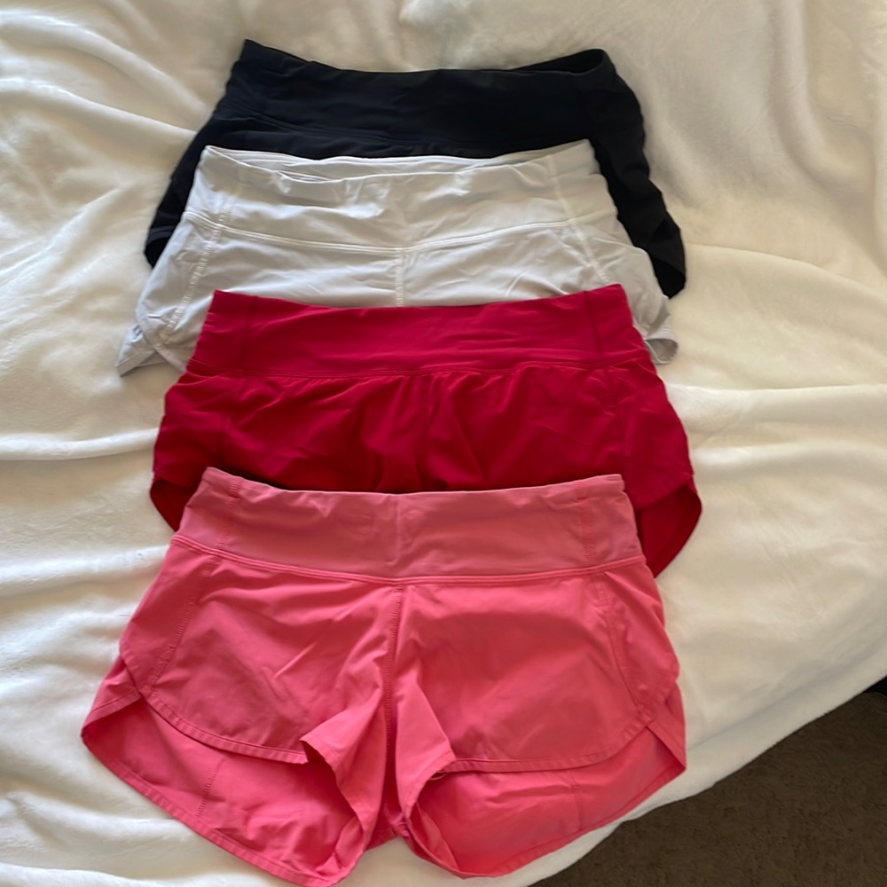 Lululemon speed short bundle